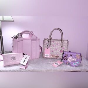 Juicy Couture, Steve Madden spring totes